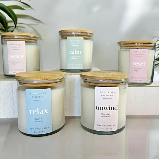 Soy Wax Aromatherapy Candle 