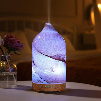 Essential Oil Diffuser Hand Blown