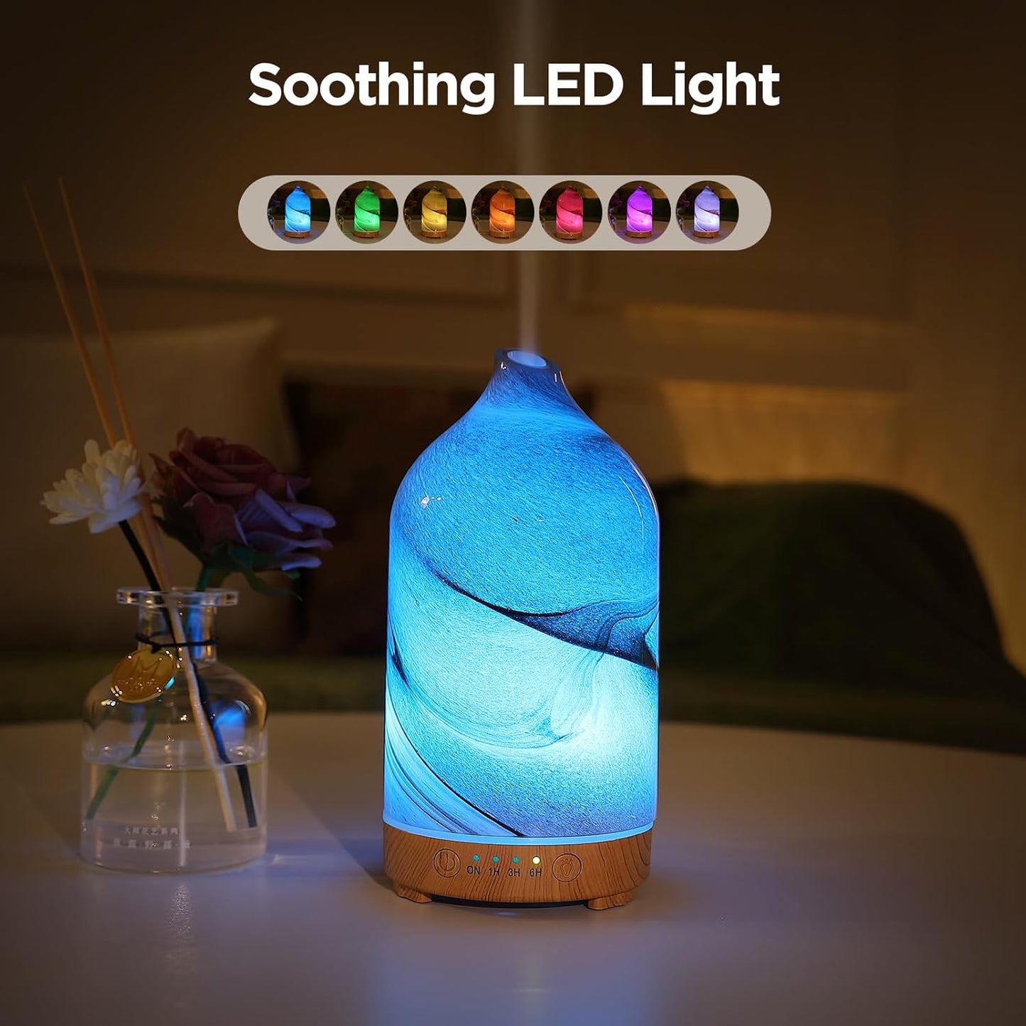 Essential Oil Diffuser Hand Blown