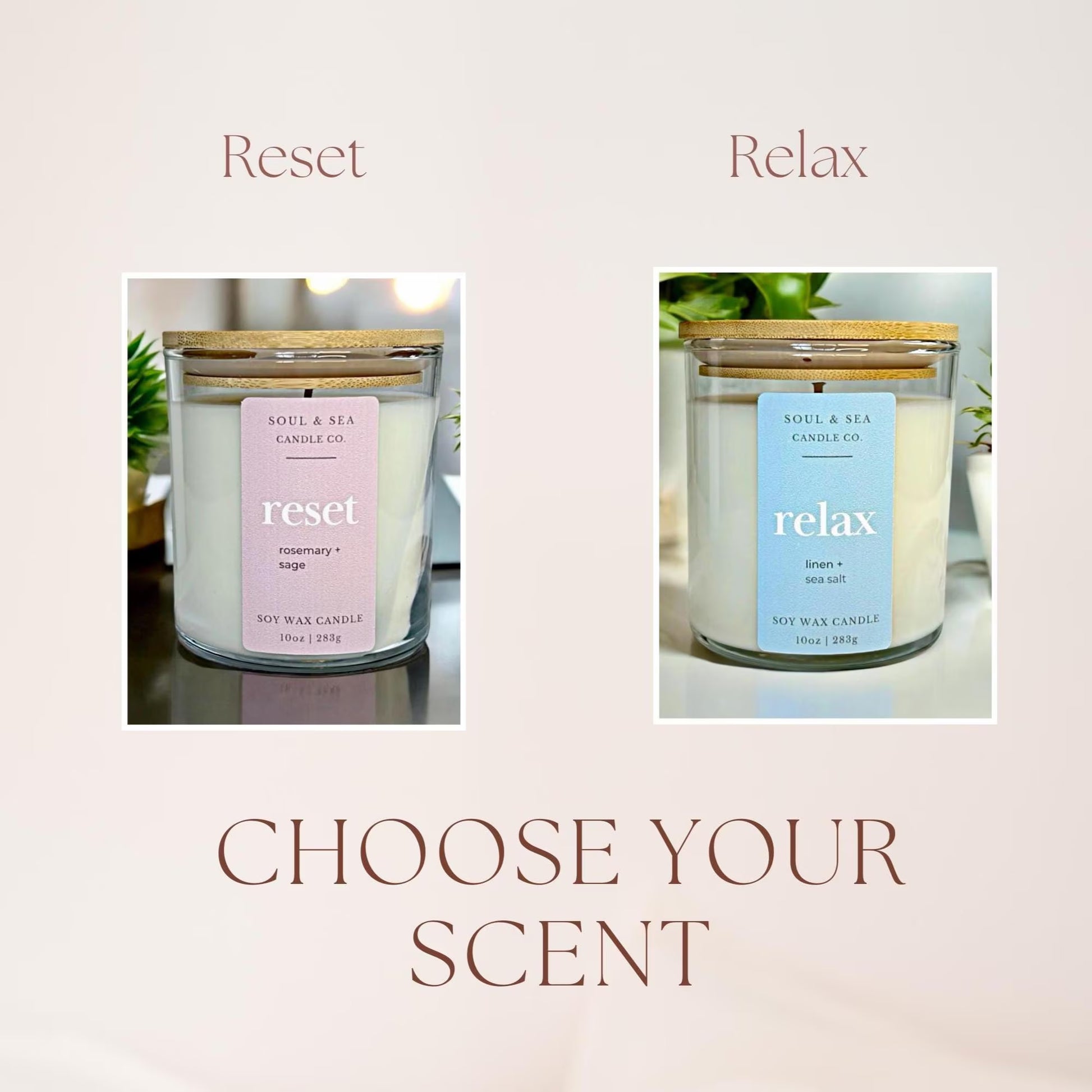Soy Wax Aromatherapy Candle 