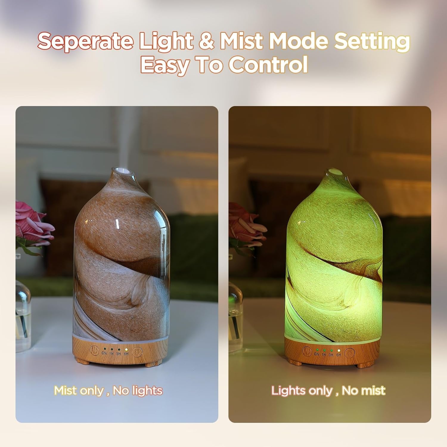 Essential Oil Diffuser Hand Blown