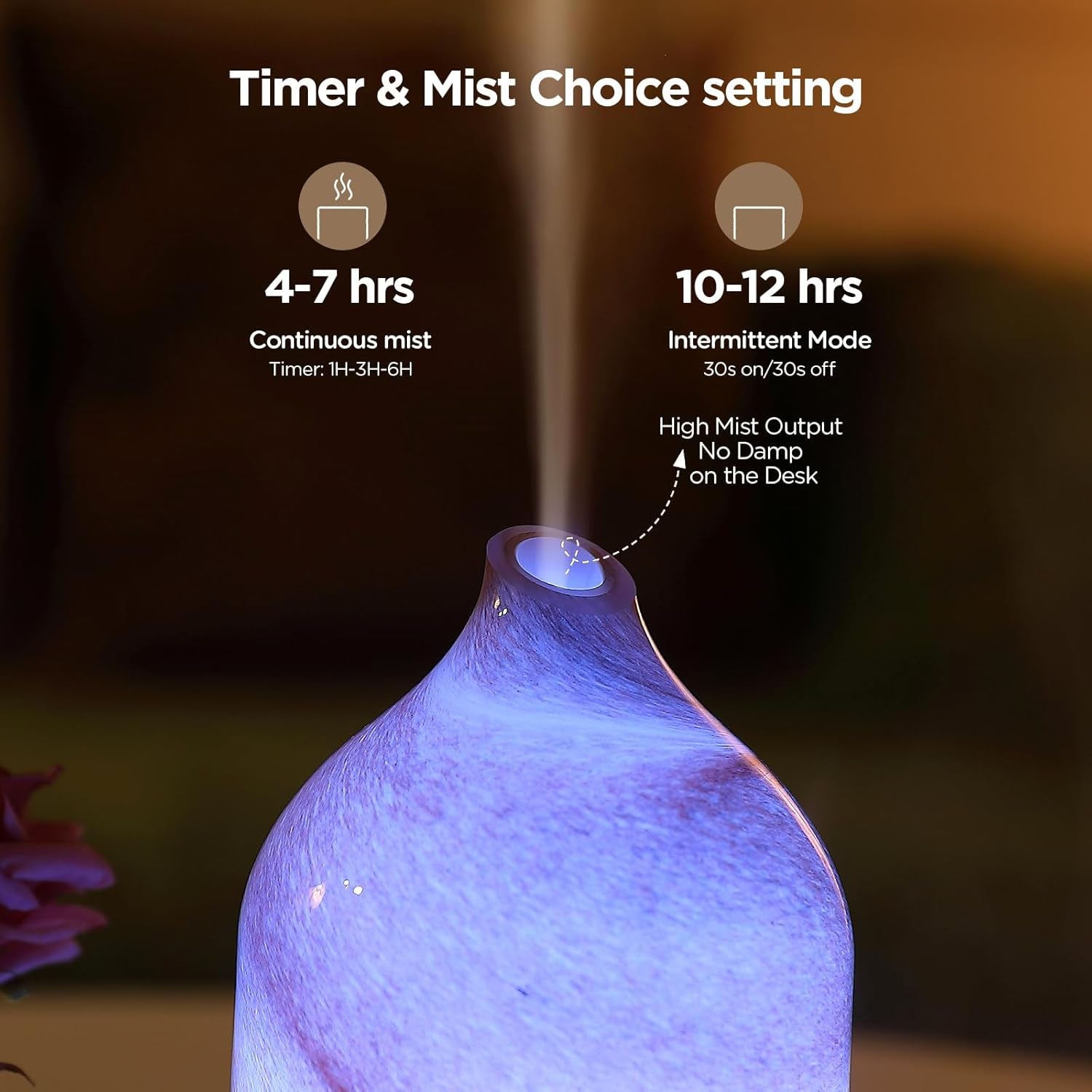 Essential Oil Diffuser Hand Blown