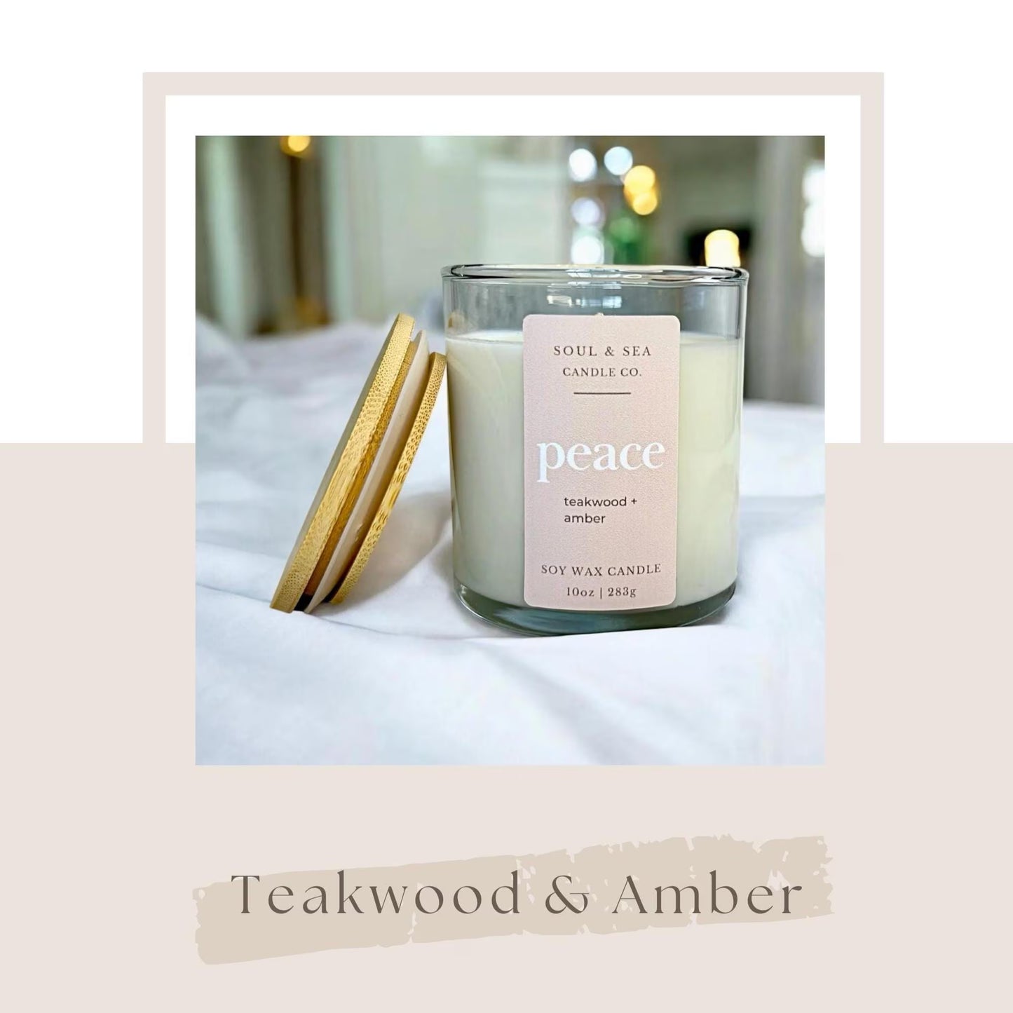 Soy Wax Aromatherapy Candle 