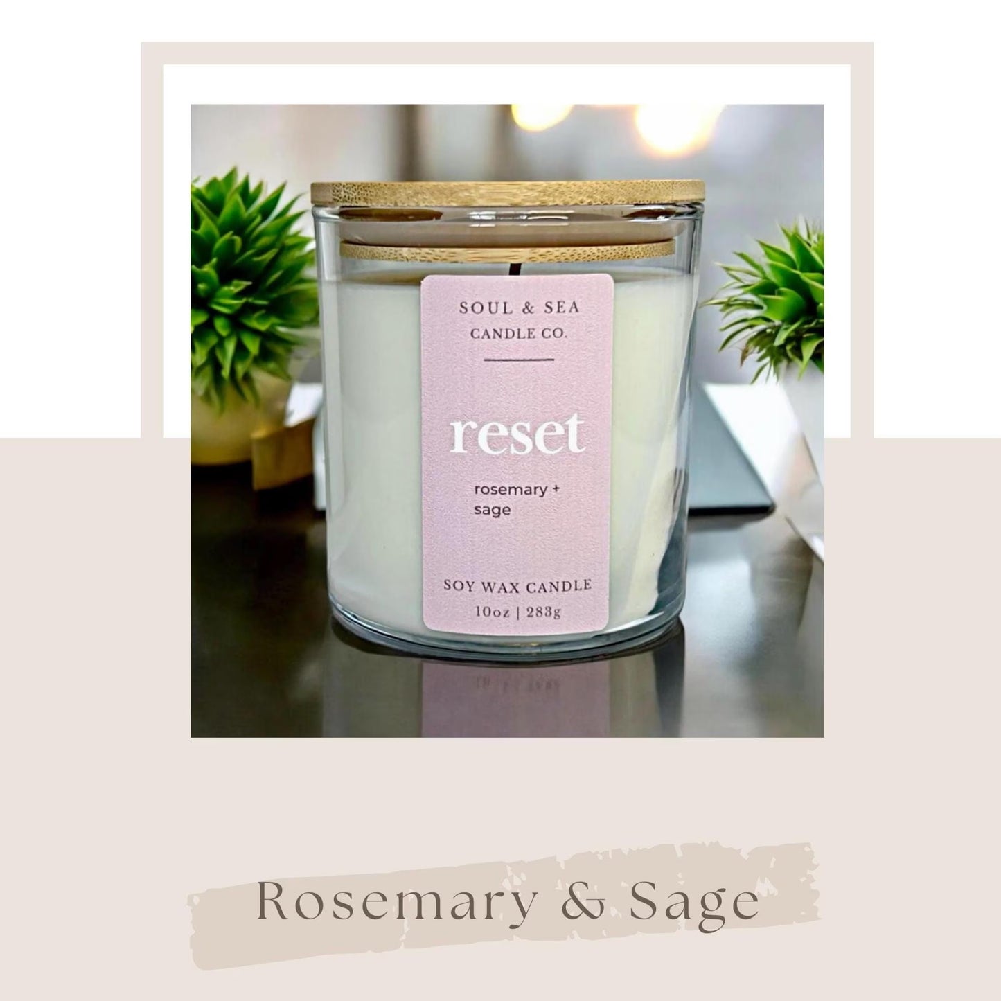 Soy Wax Aromatherapy Candle 