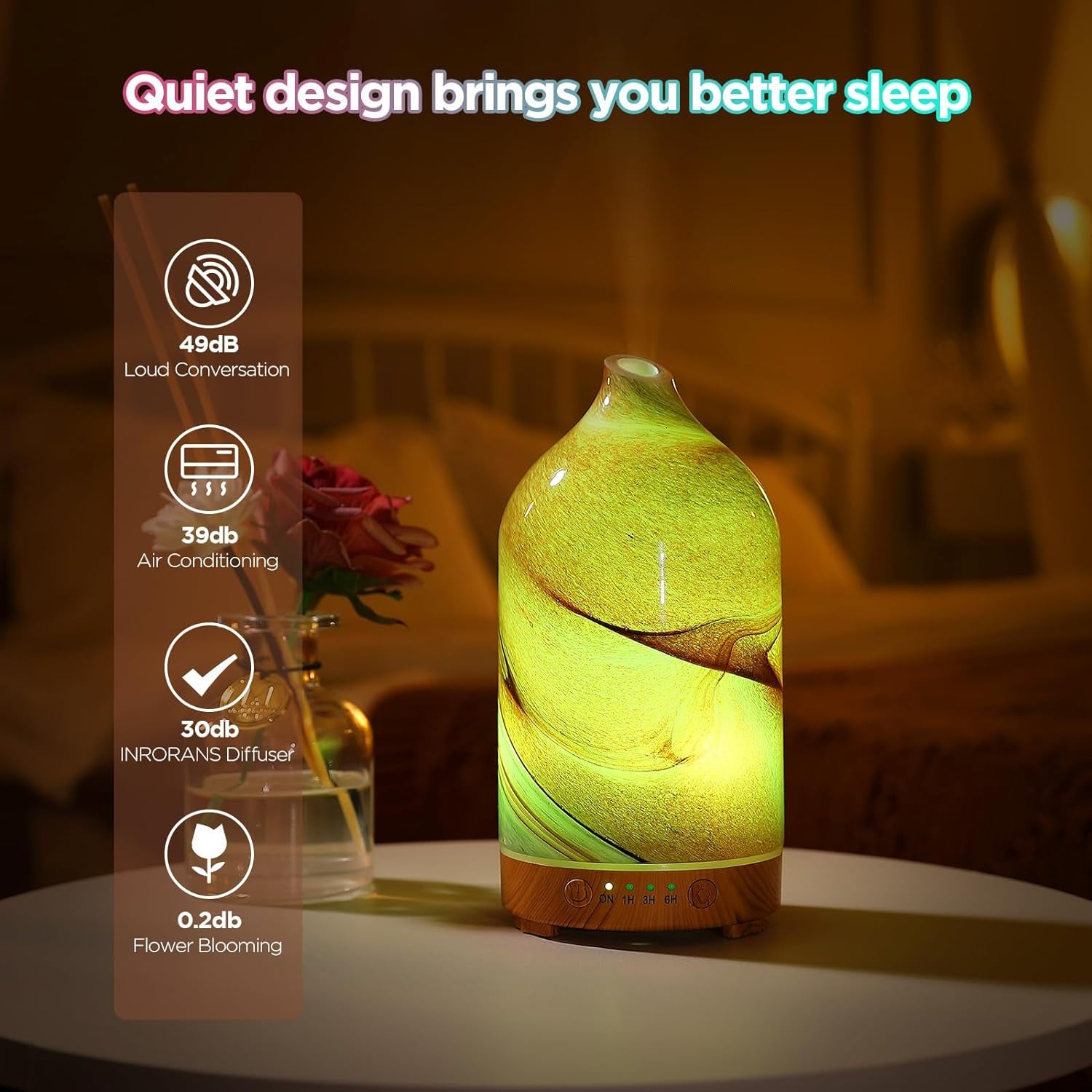 Essential Oil Diffuser Hand Blown