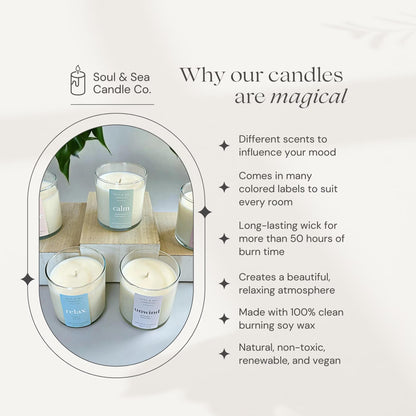 Soy Wax Aromatherapy Candle 
